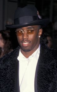 Diddy at Arista Records Pre-Grammy Party