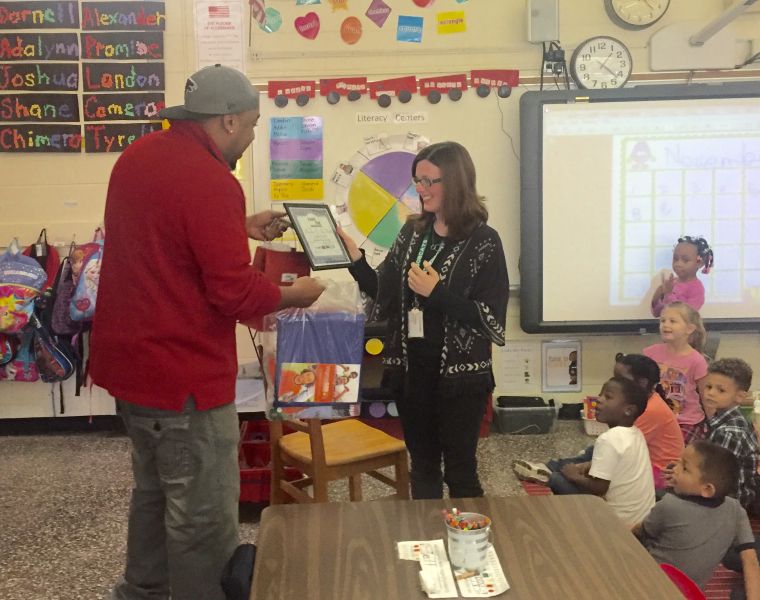 Diana Prentiss of Linwood Holton Elementary School Is Teacher Of The