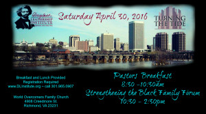 STRENGTHEN BLACK FAMILY FORUM 2016