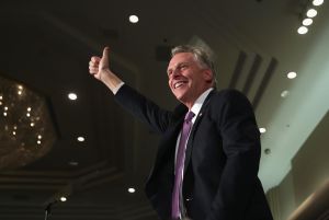 Virginia Gubernatorial Candidate Terry McAuliffe Hosts Election Night Gathering