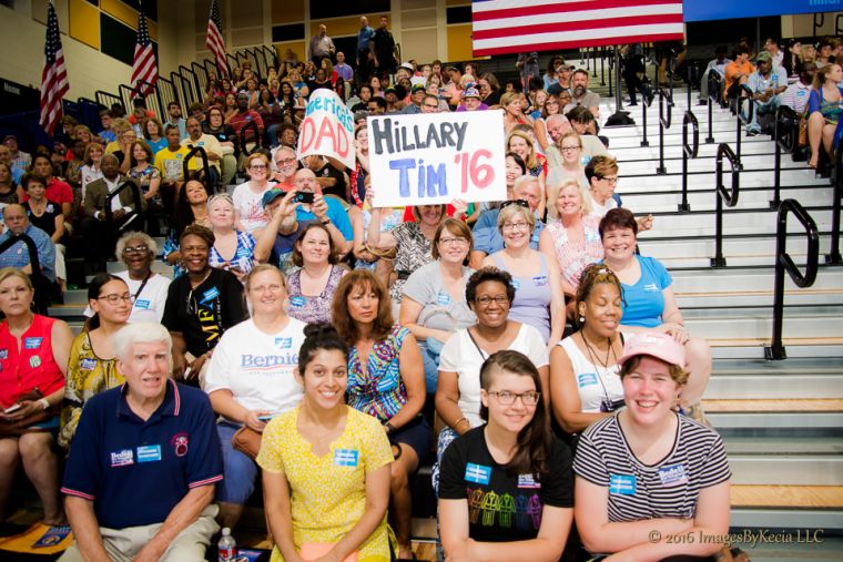 Tim Kaine Campaign Rally
