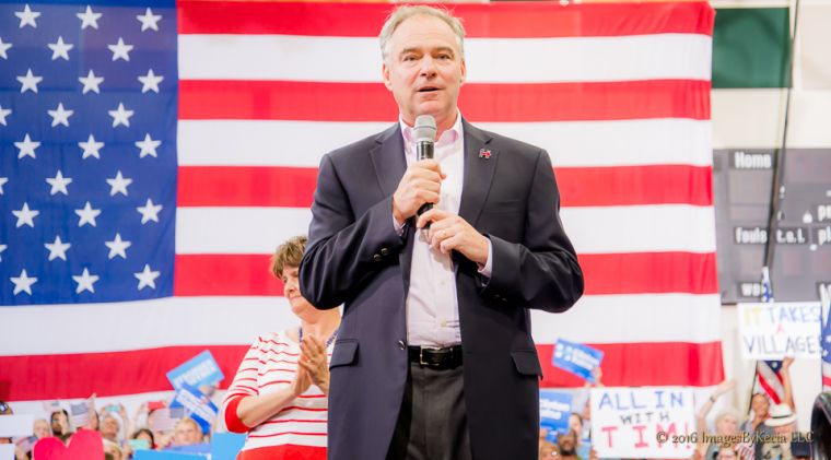 Tim Kaine Campaign Rally