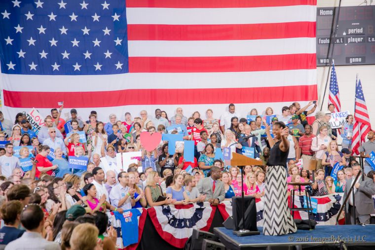 Tim Kaine Campaign Rally
