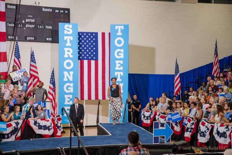 Tim Kaine Campaign Rally