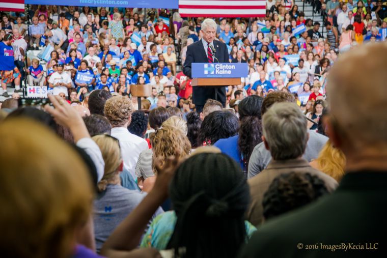 Tim Kaine Campaign Rally