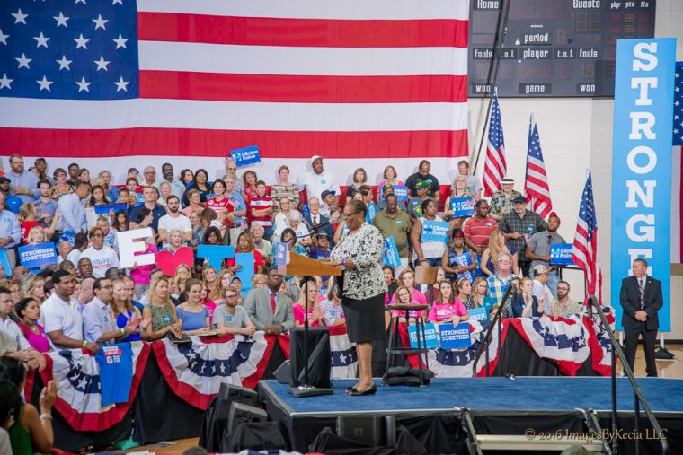 Tim Kaine Campaign Rally