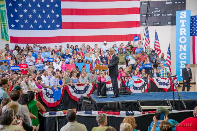 Tim Kaine Campaign Rally