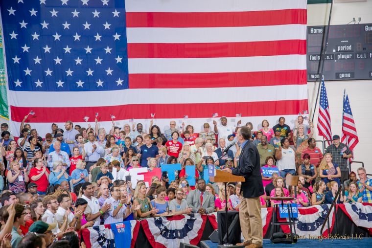 Tim Kaine Campaign Rally