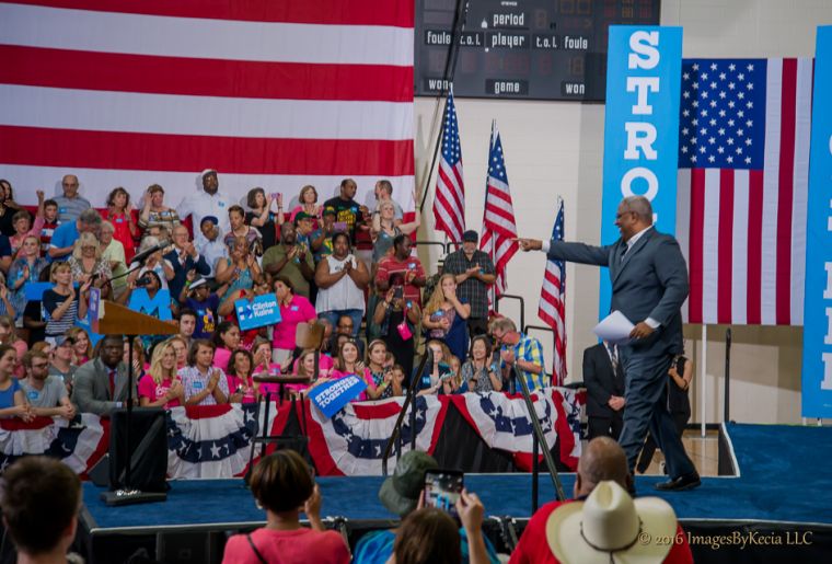 Tim Kaine Campaign Rally
