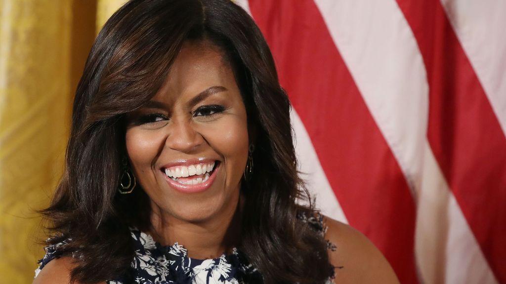 First Lady Michelle Obama Holds Event At White House With College-Bound Students