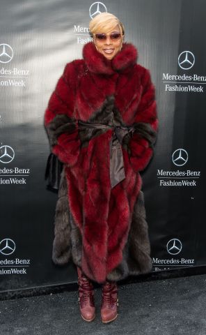 Celebrity Sightings - February 16, 2015 - Fall 2015 Mercedes-Benz Fashion Week