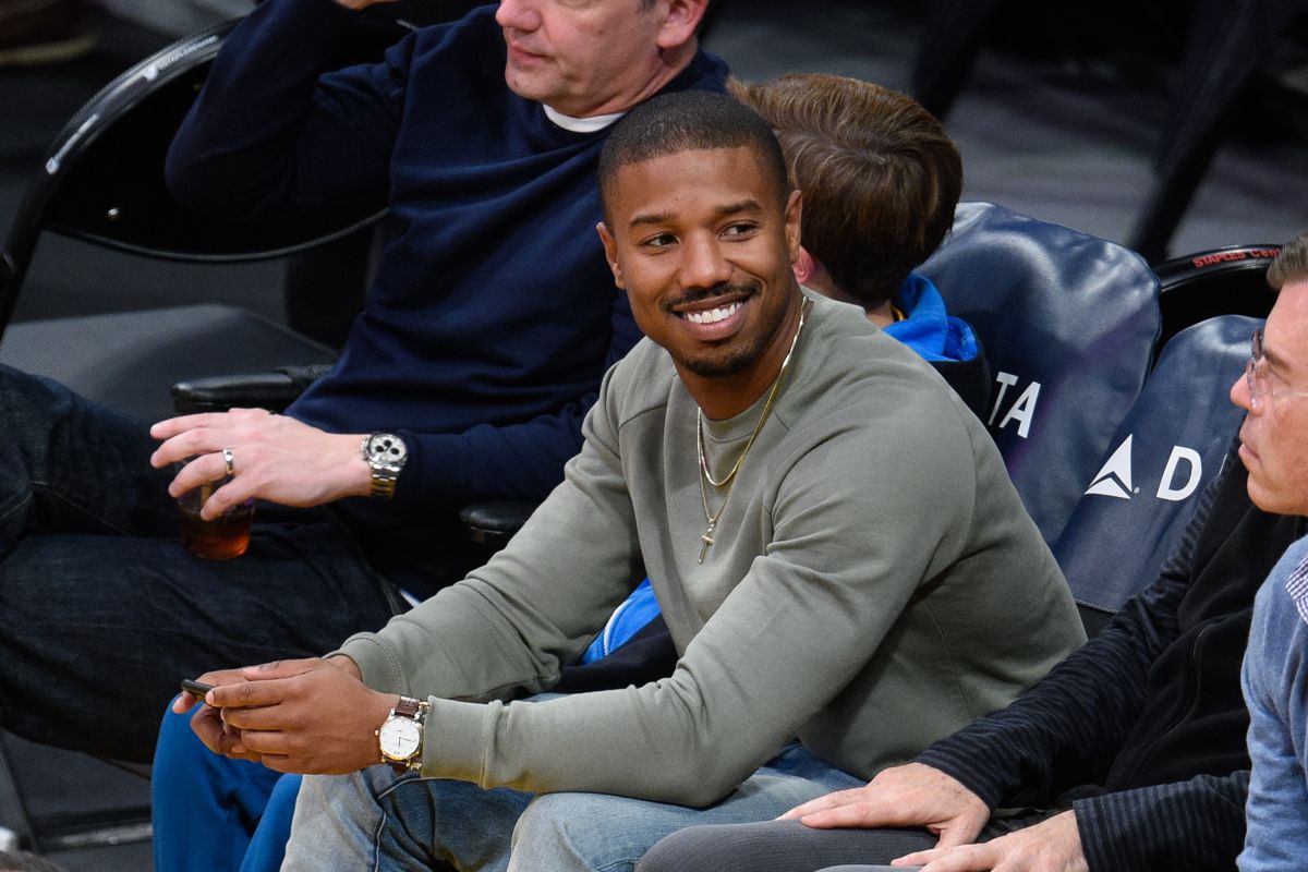 Celebrities At The Los Angeles Lakers Game