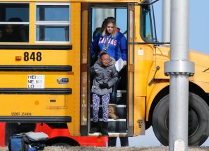 School bus crash in Wichita