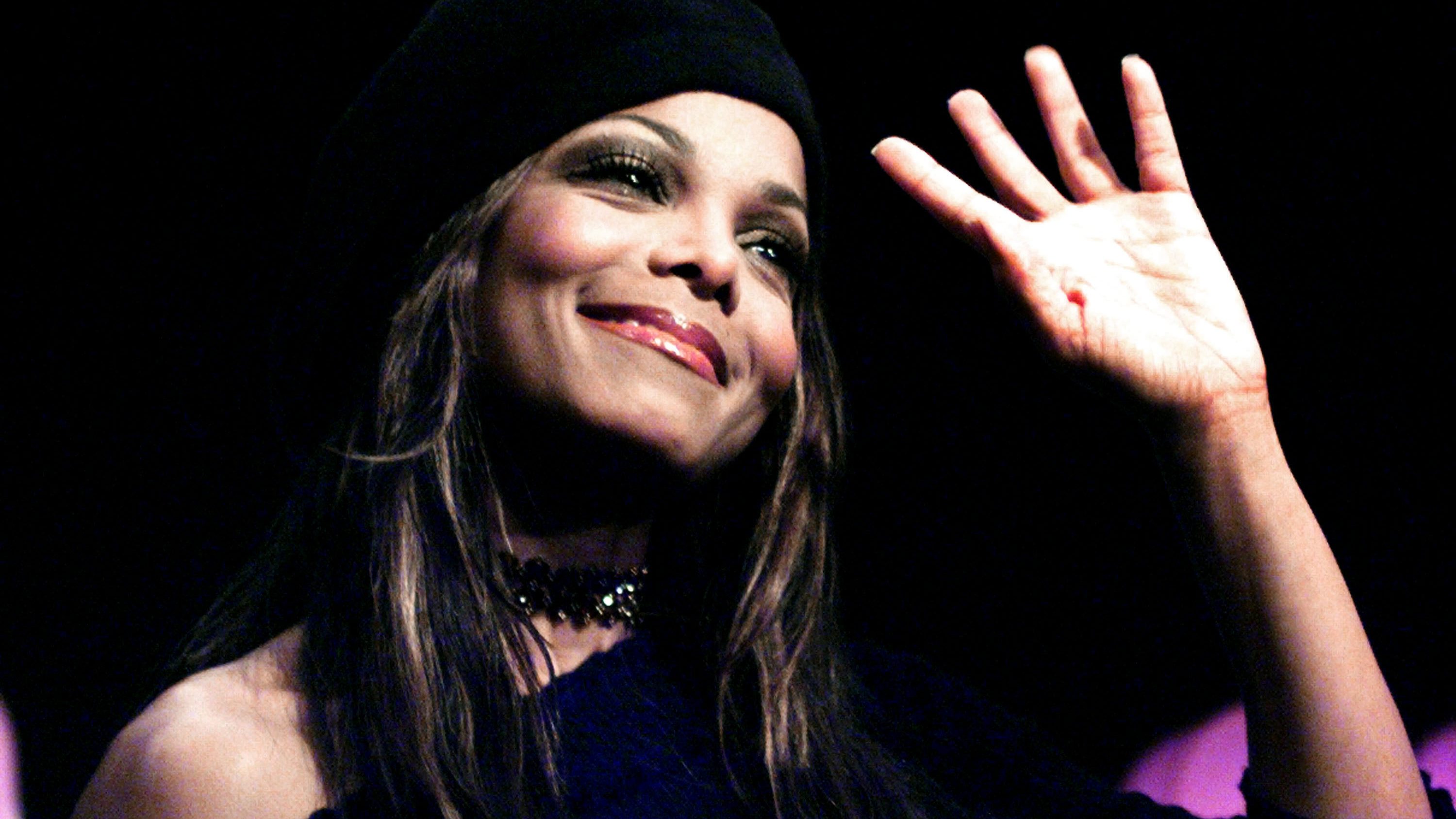 Janet Jackson at Radio Station