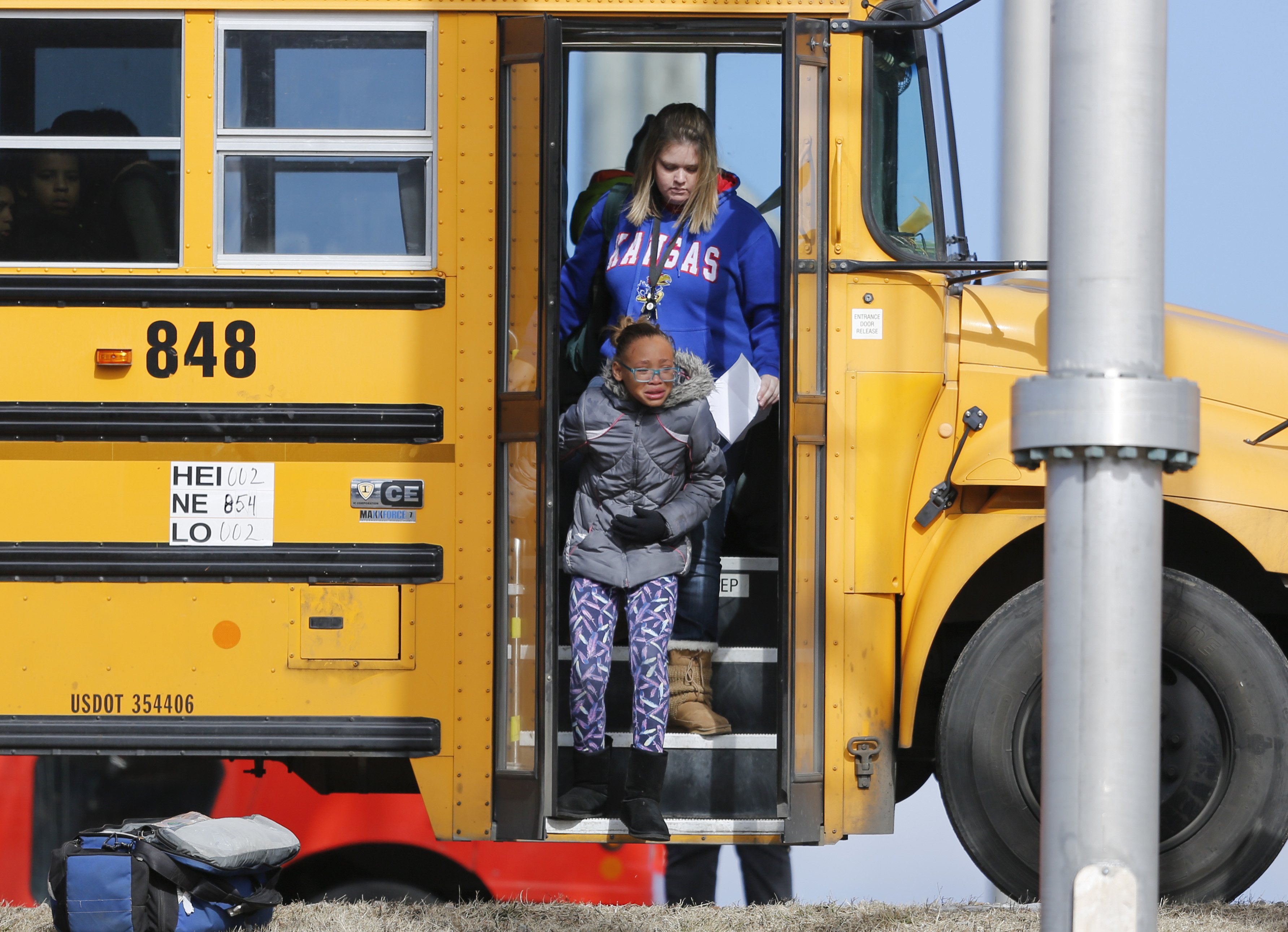 School bus crash in Wichita