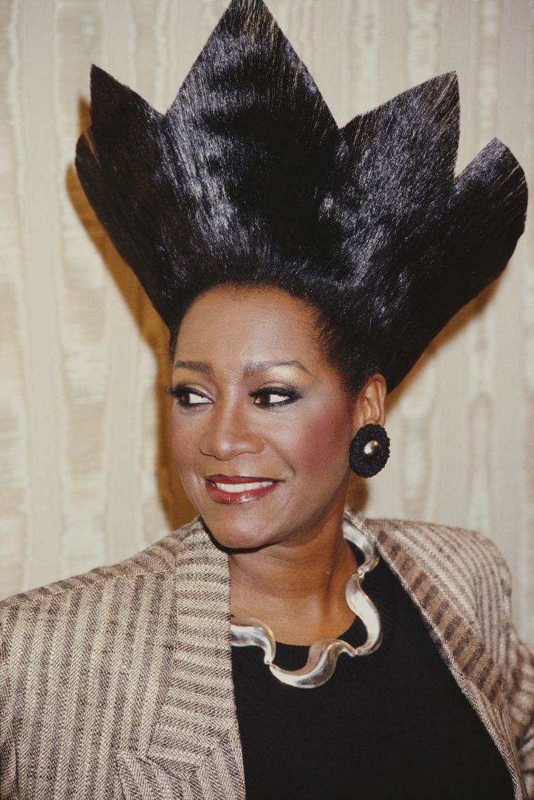 She’s fearless! Just look at that hair!