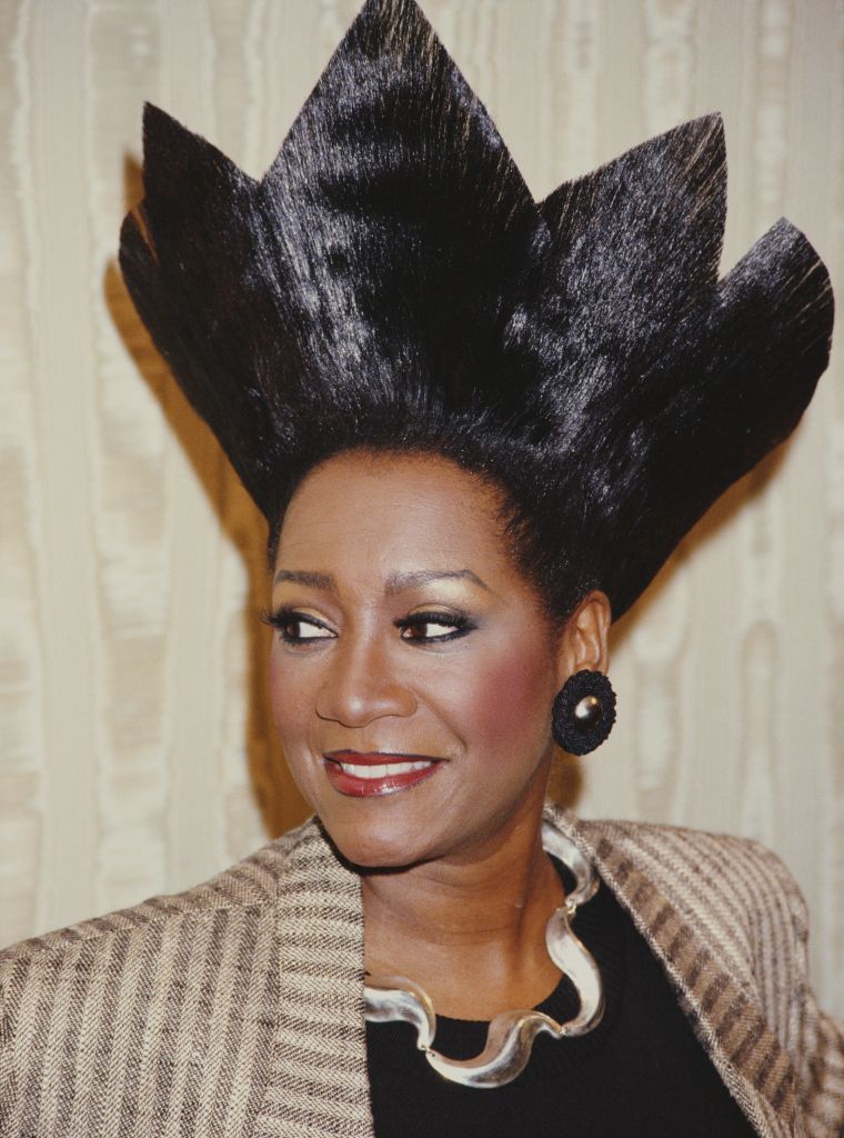 She's fearless! Just look at that hair!