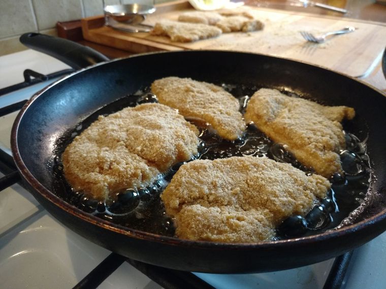 Fry the chicken yourself!