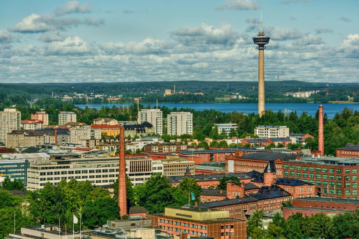 City skyline, Tampere, Finland