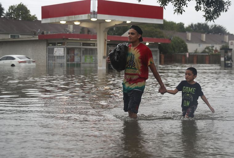 Hurricane Harvey Slams Into Texas Gulf Coast