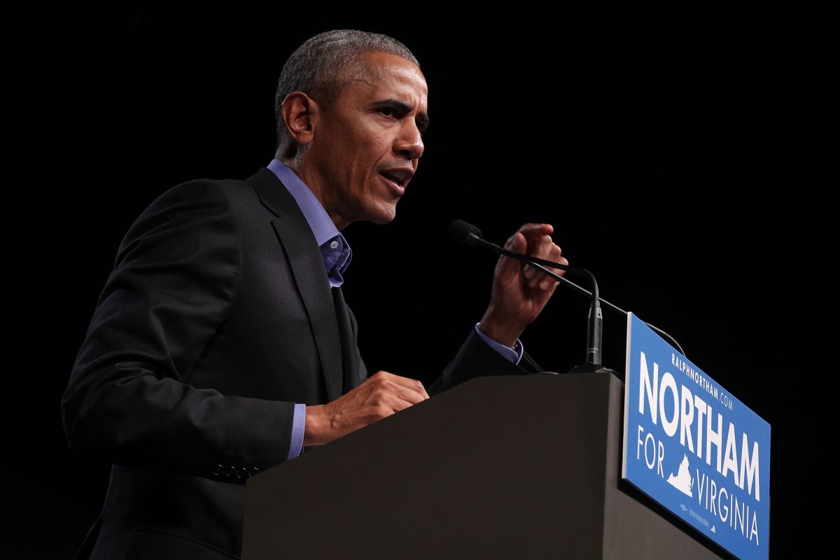 Barack Obama Campaigns With Democratic Gubernatorial Candidate Ralph Northam
