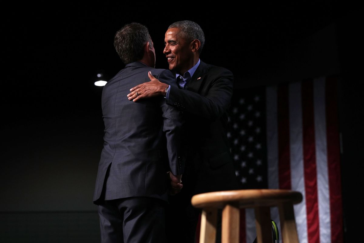 Barack Obama Campaigns With Democratic Gubernatorial Candidate Ralph Northam
