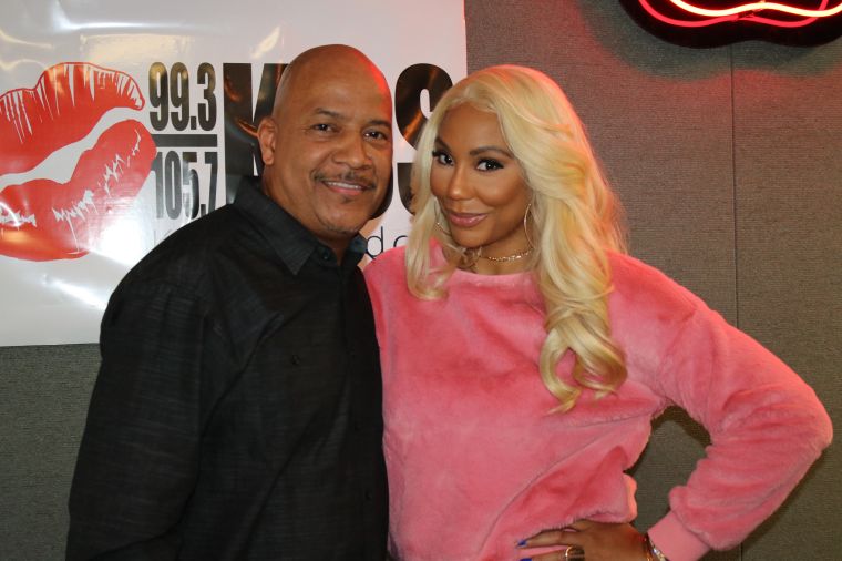 Tamar Braxton In The Studio