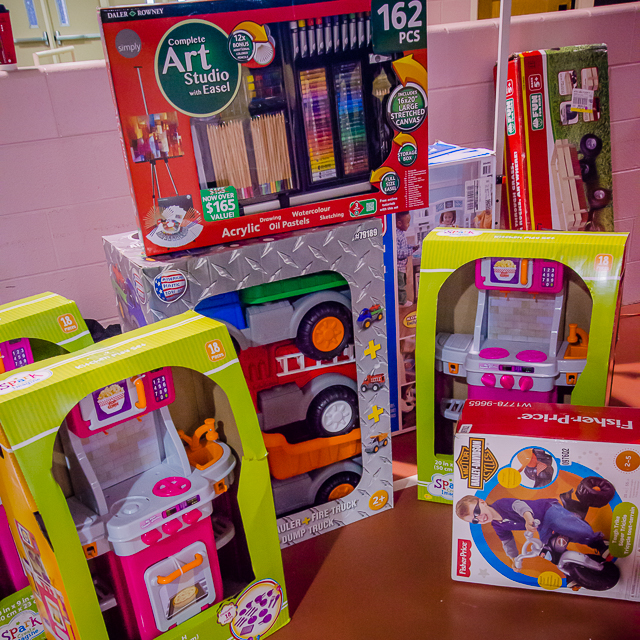 Toy Drive Distribution Day