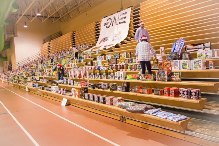 Toy Drive Distribution Day