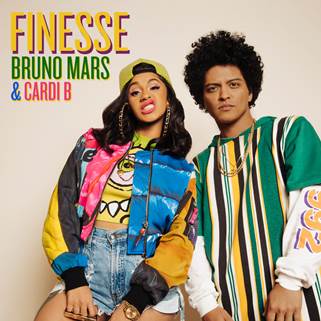 Bruno Mars feat. Cardi B "Finesse" Cover Art