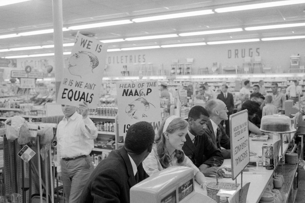 Protesters at a Lunch Counter