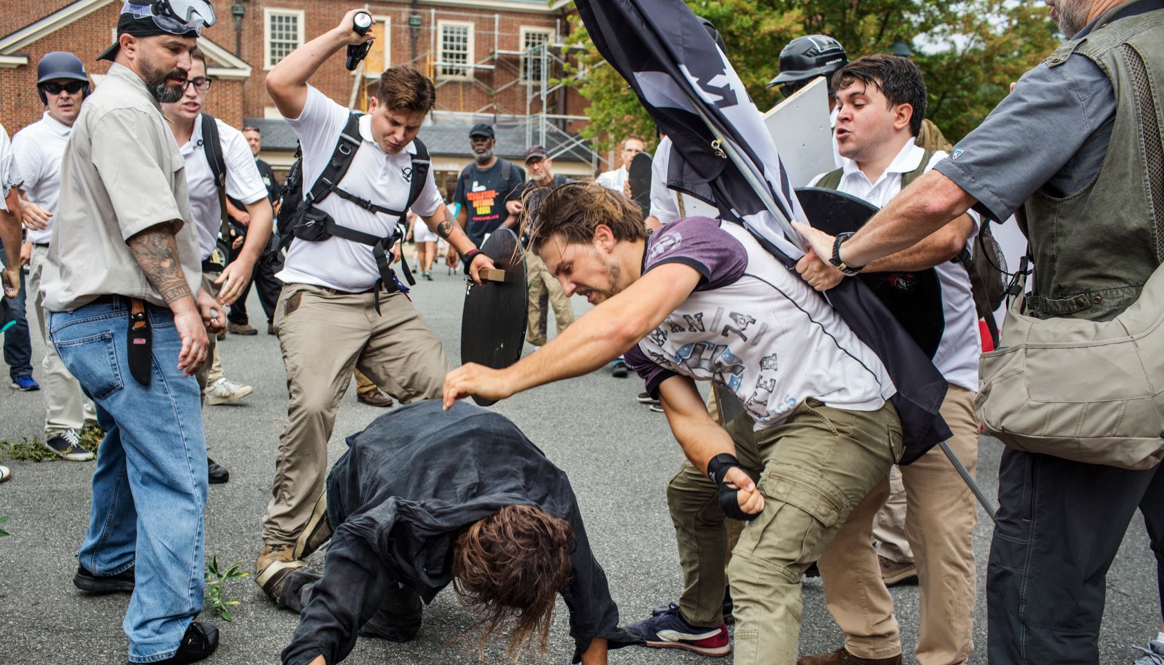 Violent Clashes Erupt at 'Unite the Right' Rally in Charlottesville