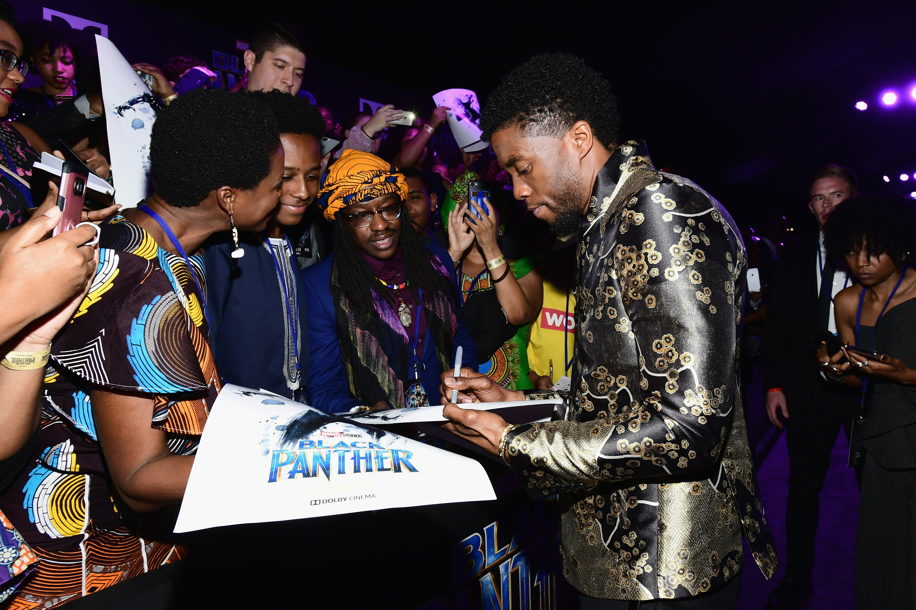 Premiere Of Disney And Marvel's 'Black Panther' - Red Carpet
