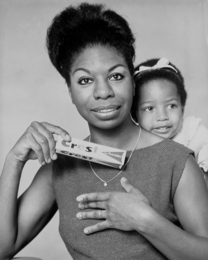 Nina Simone And Daughter