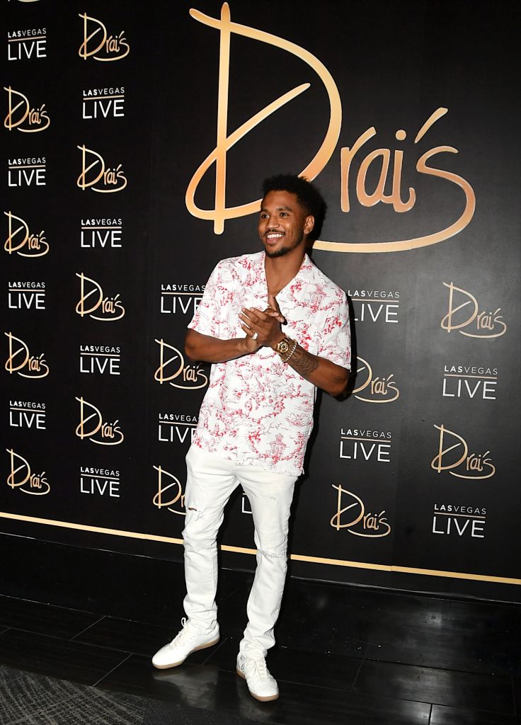 Trey Songz Performs At Swim Night At Drai's Beach Club - Nightclub In Las Vegas