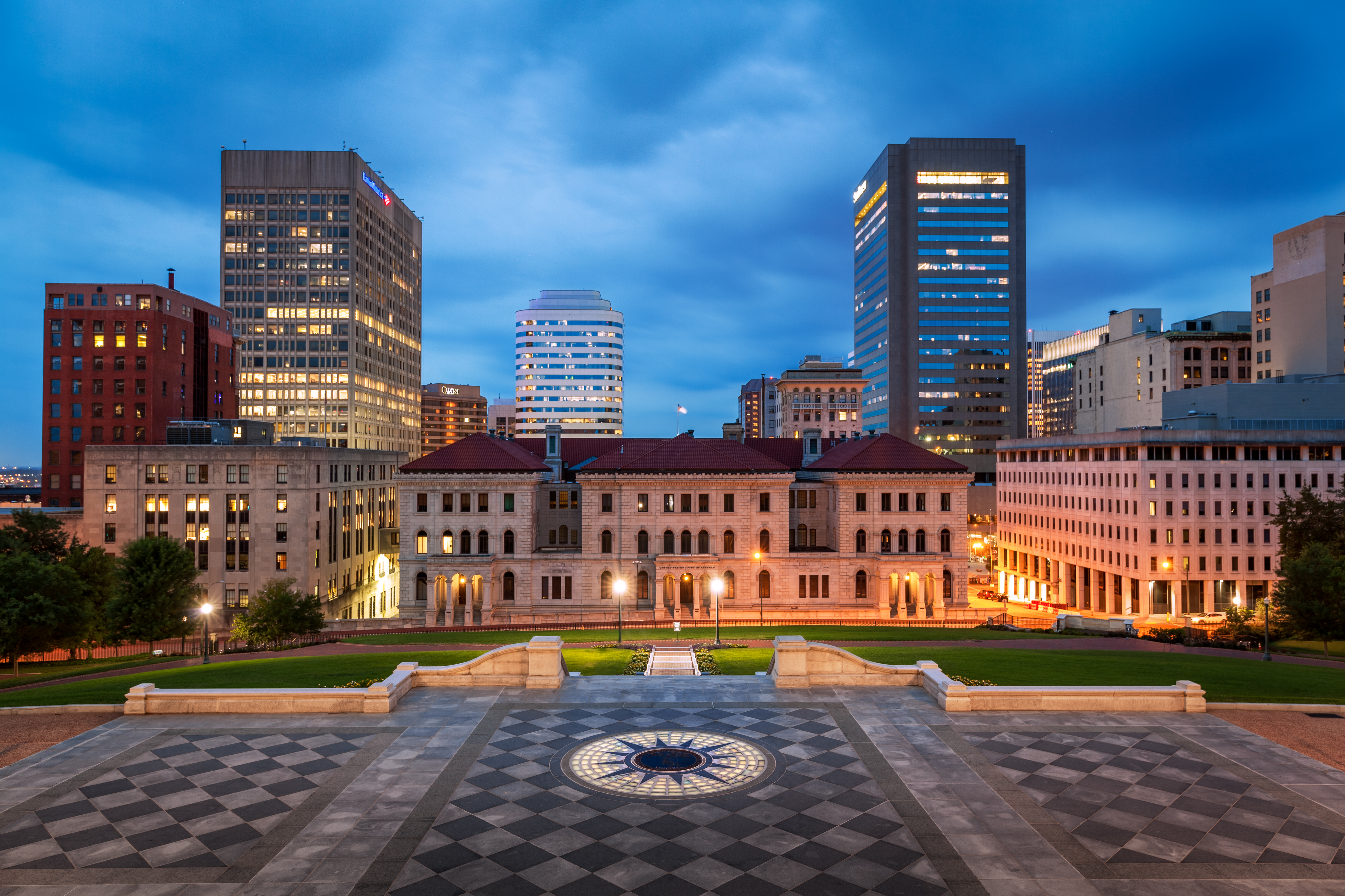 Skyline, Richmond, Virginia, America