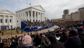 Ralph Northam is inaugurated Governor of Virginia in Richmond.