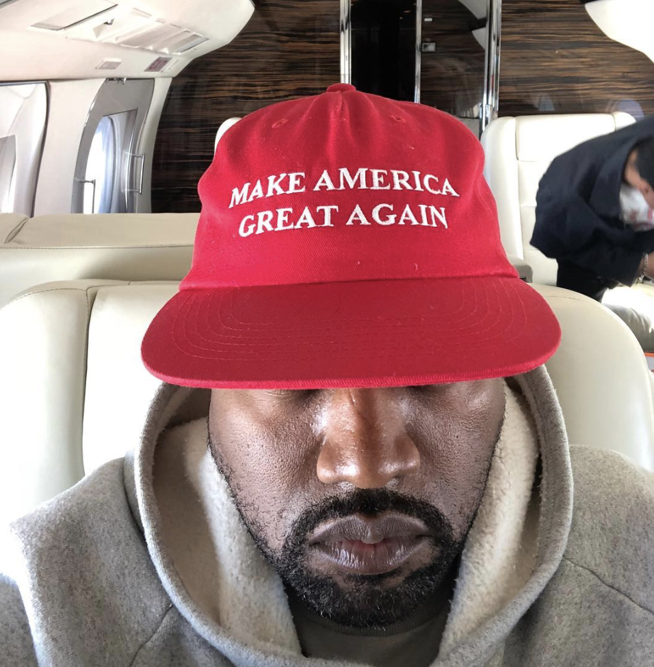 Kanye West MAGA hat