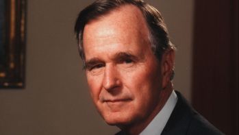 Portrait Of President George Herbert Walker Bush