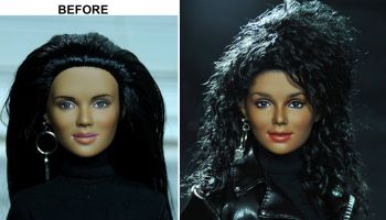 Celebrity dolls brought to life