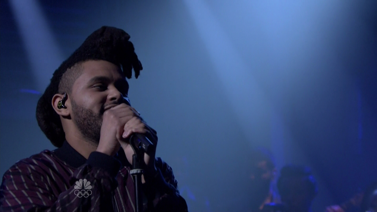 The Weeknd and Lauryn Hill during an appearance on NBC's 'The Tonight Show Starring Jimmy Fallon.'