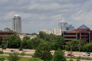 Virginia Beach skyline, Virginia, USA