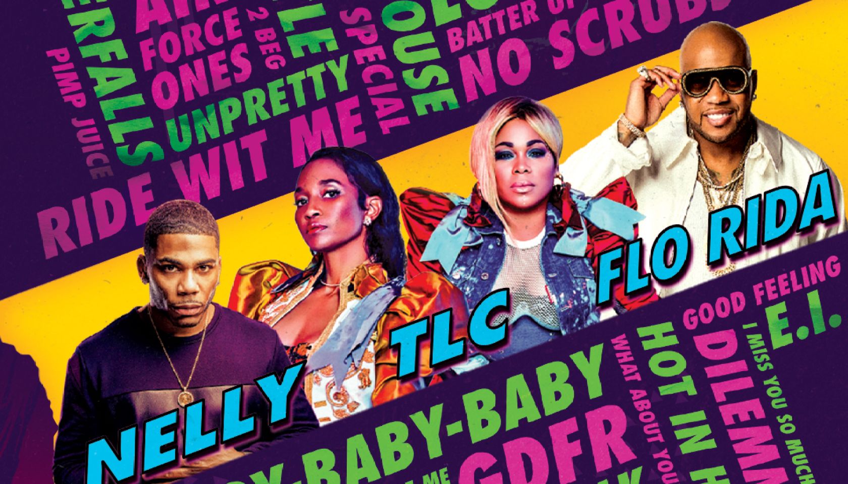 Nelly, TLC & Flo Rida