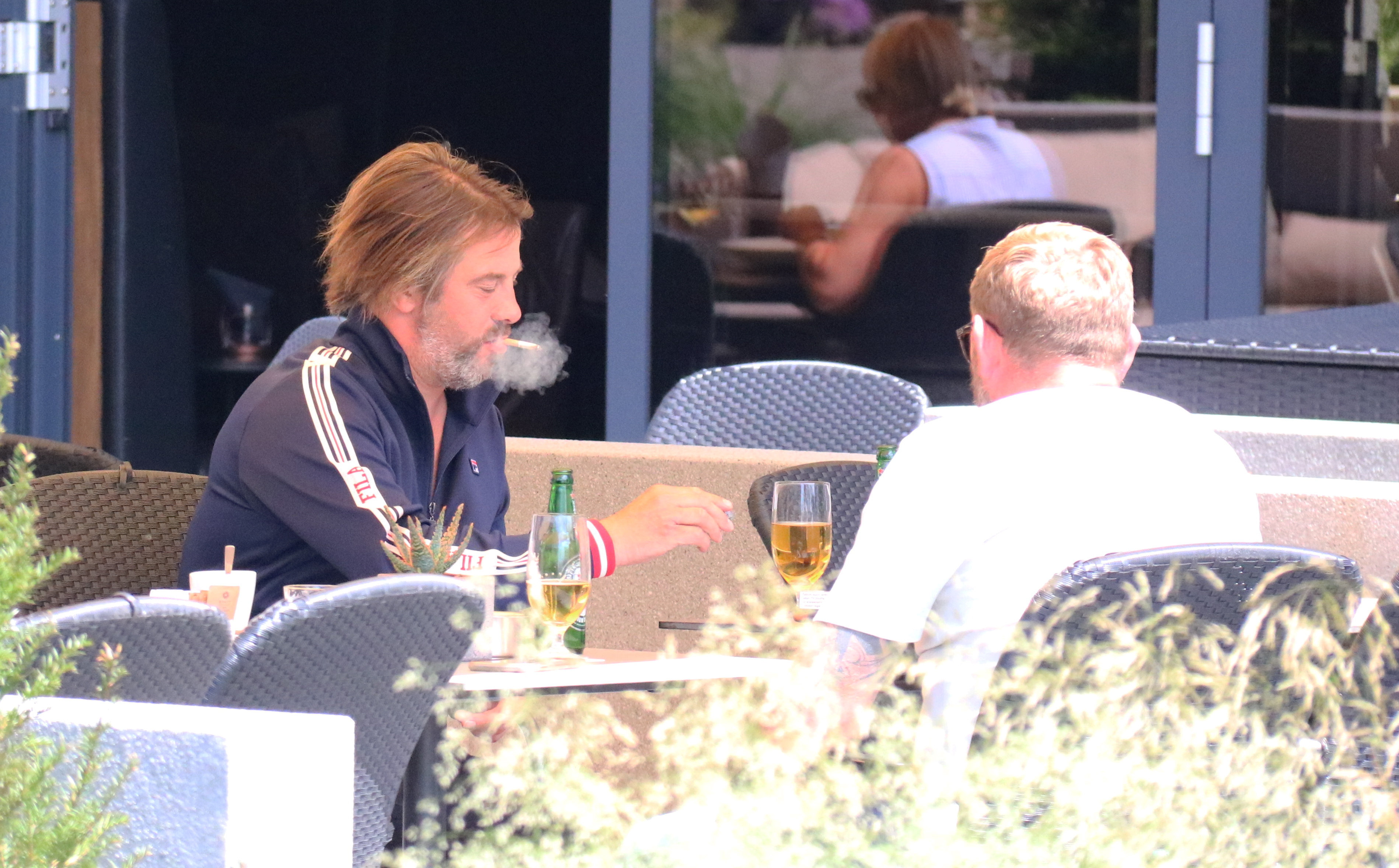 Jamiroquai enjoying a day off in Cologne