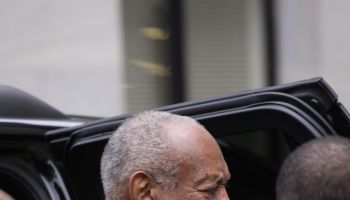 Bill Cosby arrives at the Montgomery County Court for sentencing in Rockville