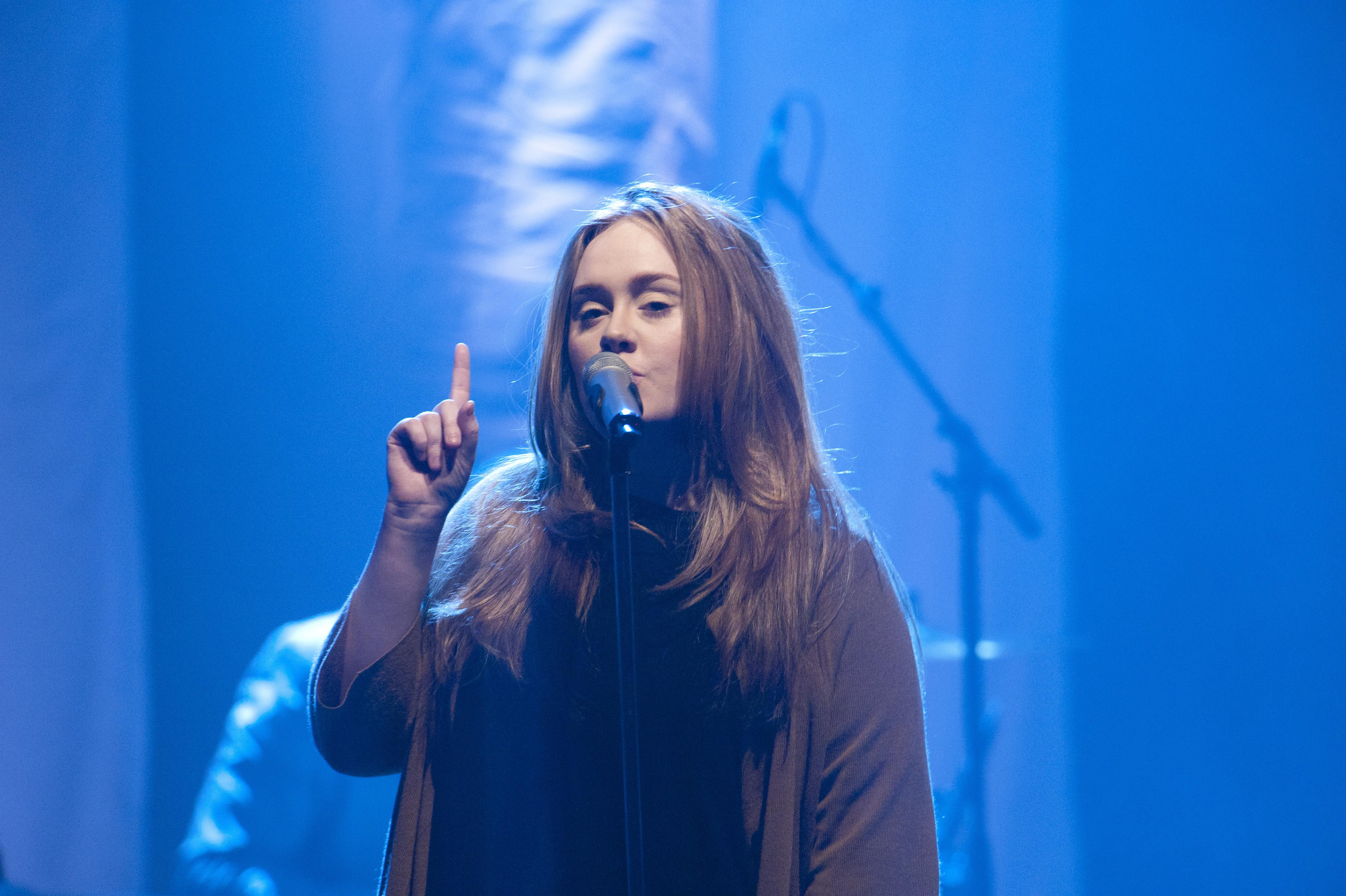 Adele Performs At Kesselhaus In Munich