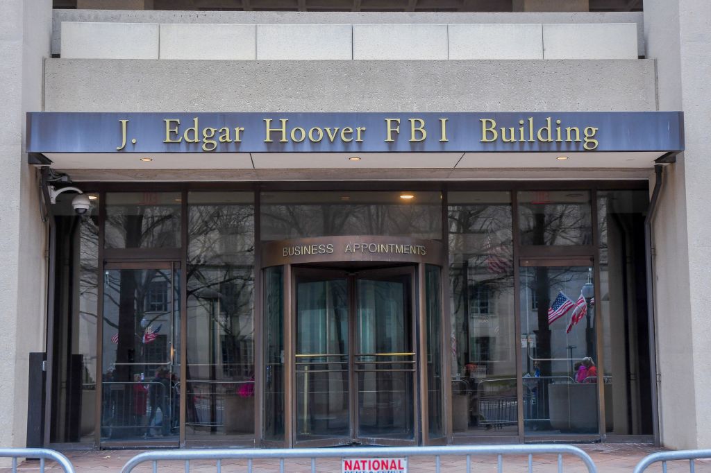 FBI Building Entrance