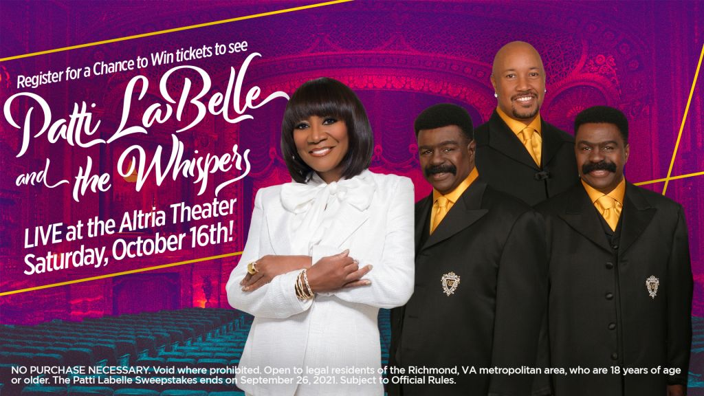 Win Tickets to See Patti Labelle & The Whispers October 16th! [CLICK HERE FOR A CHANCE TO WIN]