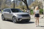 Ellie Goulding Drives New Range Rover Velar in New York