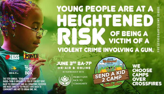 Send A Kid To Camp Event 2022- Social Graphics/Landing Page_RD Richmond_April 2022